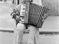 Boy with accordion